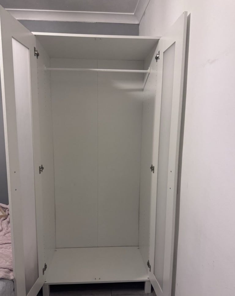 Ikea white wardrobe 