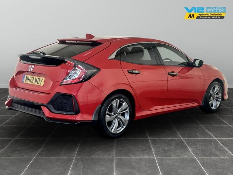 2019 Honda Civic 1.0 VTEC Turbo 126 SR 5dr CVT HATCHBACK PETROL Automatic