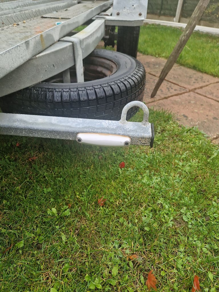 3 motorcycle trailer galvanised .led lights all round rewired.designed 