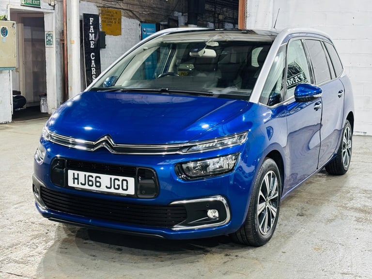 2016 Citroen C4 Grand Picasso 1.6 BlueHDi Flair EAT6 Euro 6 (s/s) 5dr MPV Diesel Automatic