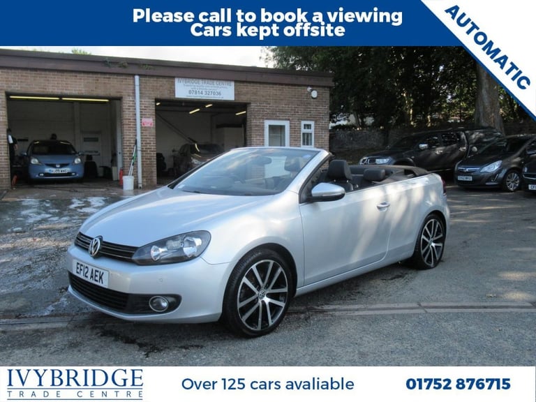 2012 12 VOLKSWAGEN GOLF 1.4 TSI GT CABRIOLET 2DR PETROL DSG EURO 5 (160 PS)