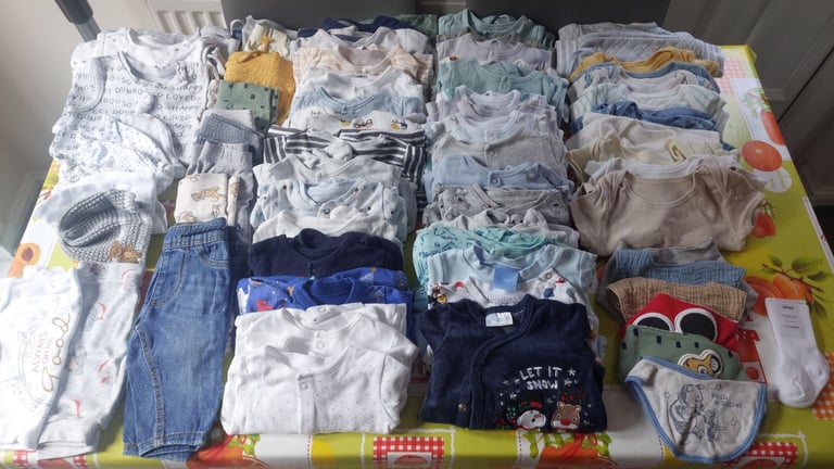 image for Baby Boy Clothes plus extras.