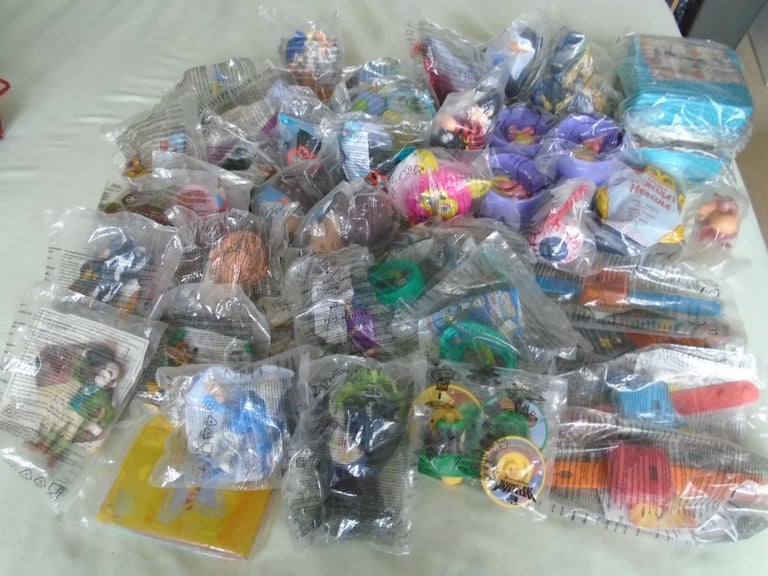 image for McDonalds Happy Meal x 45 toys games collectable,  still sealed