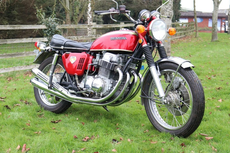 Honda CB750 CB 750 Sandcast 1969 Candy Ruby Red **STUNNING**