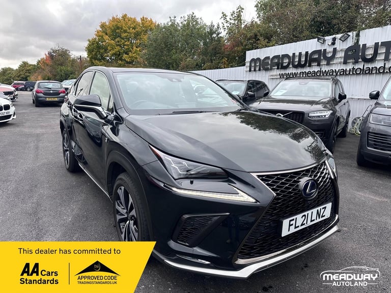 2021 Lexus NX 2.5 300h GPF F Sport E-CVT 4WD Euro 6 (s/s) 5dr ESTATE Petrol/Electric Hybrid Autom...