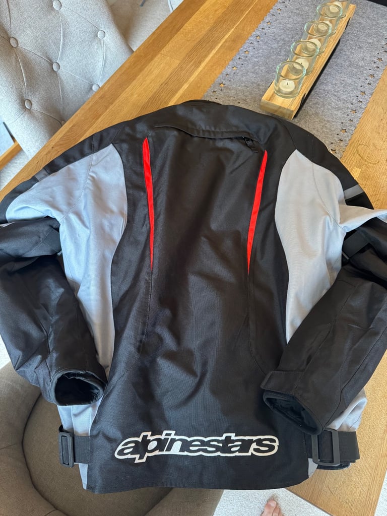 Immaculate alpinestars textile jacket - XL