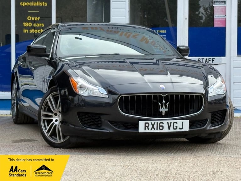 2016 Maserati Quattroporte 3.0D V6 Saloon 4dr Diesel ZF Euro 5 (s/s) (275 ps) Saloon Diesel Autom...