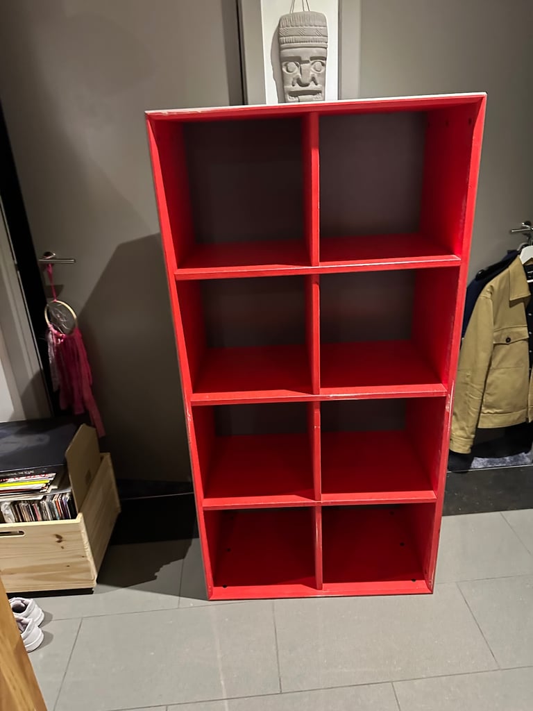 image for Vinyl Record Storage Unit Wood