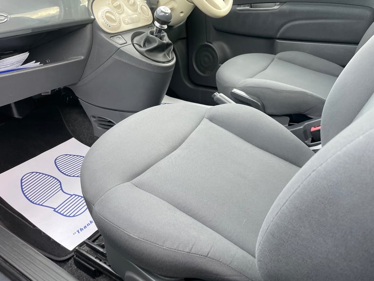 FIAT 500 1.2 COLOUR THERAPY 63 REG GREY 3 DOOR 12 MONTHS MOT TAX £35 TIMING BELT REPLACED