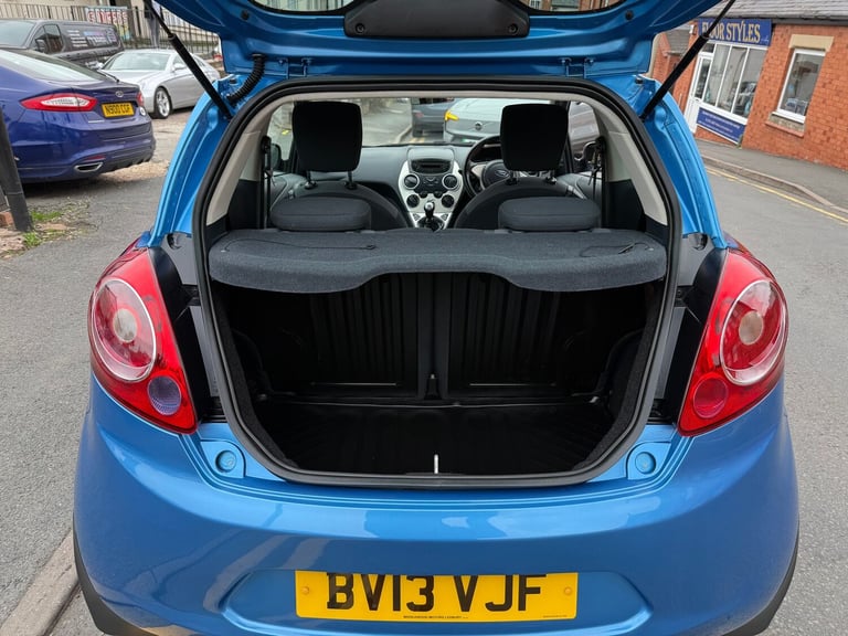 2013 Ford Ka 1.2 Zetec Hatchback 3dr Petrol Manual Euro 5 (s/s) (69 ps) Hatchback Petrol Manual