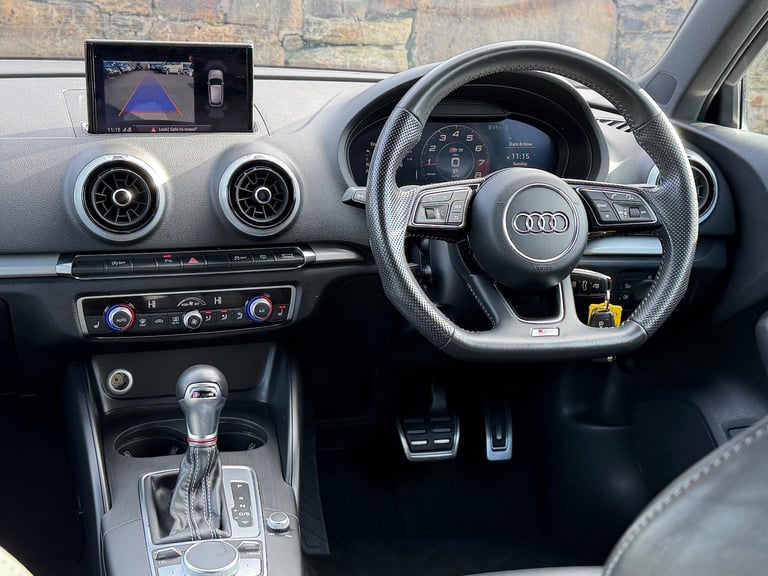 2017 Audi S3 2.0 TFSI Sportback S Tronic quattro Euro 6 (s/s) 5dr HATCHBACK Petrol Automatic