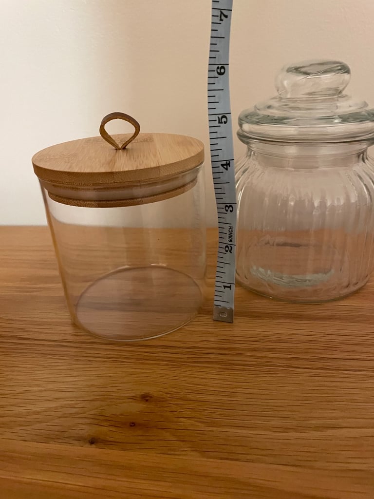 glass jars