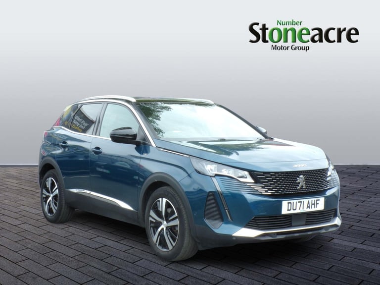 2021 Peugeot 3008 1.2 PureTech GT SUV 5dr Petrol EAT Euro 6 (s/s) (130 ps) HATCHBACK Petrol Autom...