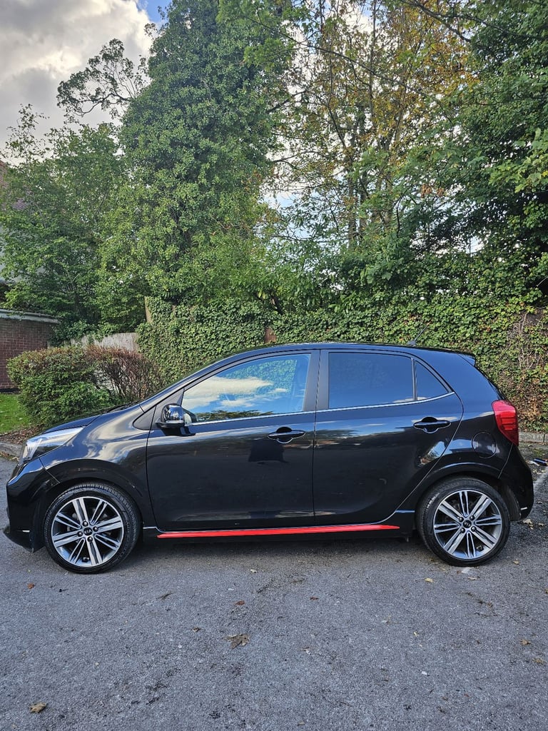 2018 67 Kia Picanto GT Line Black 1 litre FSH 7 Stamps 12 Months MOT 2 Keys 41K Low Miles