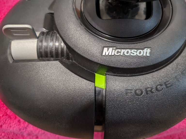 Microsoft SideWinder Force Feedback 2 Joystick – PC. USB. BOXED. VIDEO CLIP.