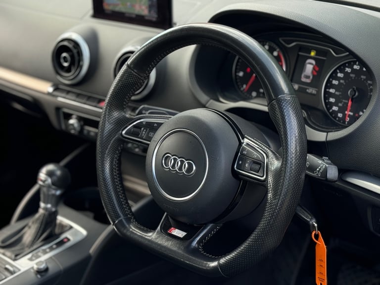 2014 AUDI A3 SPORTBACK 1.4 TFSI S LINE S-TRONIC, £35 TAX, JUST SERVICED AT AUDI