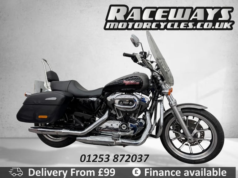 HARLEY-DAVIDSON XL1200T SUPERLOW 2016 16 REG 7,817 MILES GREY USED MOTORCYCLE
