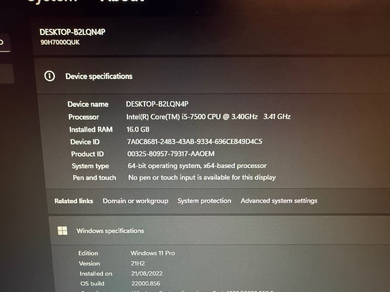I5 (7th Gen) Gaming PC 🎃BARGAIN🎃