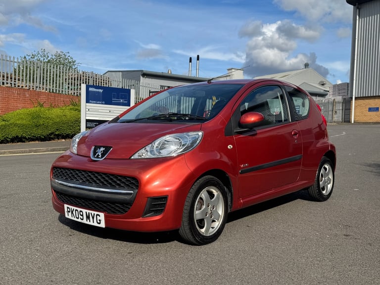2009 Peugeot 107 1.0 Verve 3dr HATCHBACK Petrol Manual