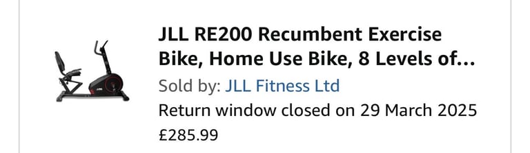 Recumbent Exercise Bike