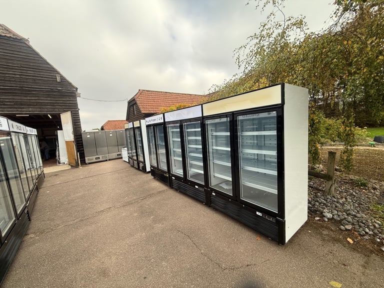 Commercial upright fridges or freezers cafe shop restaurant top quality 