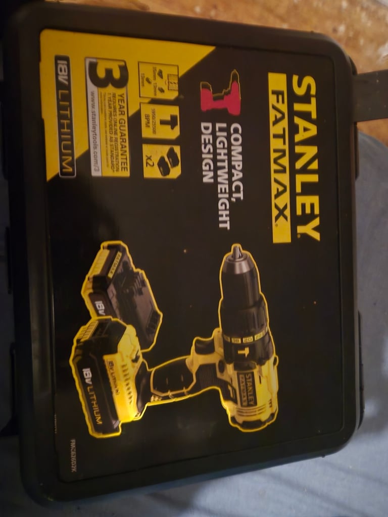 image for Stanley fatmax drill 
