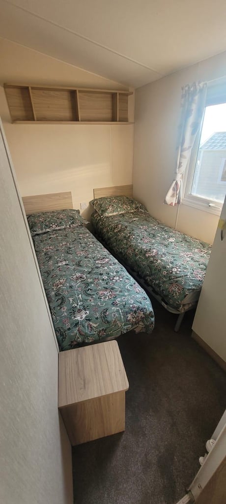 Static caravan sited 