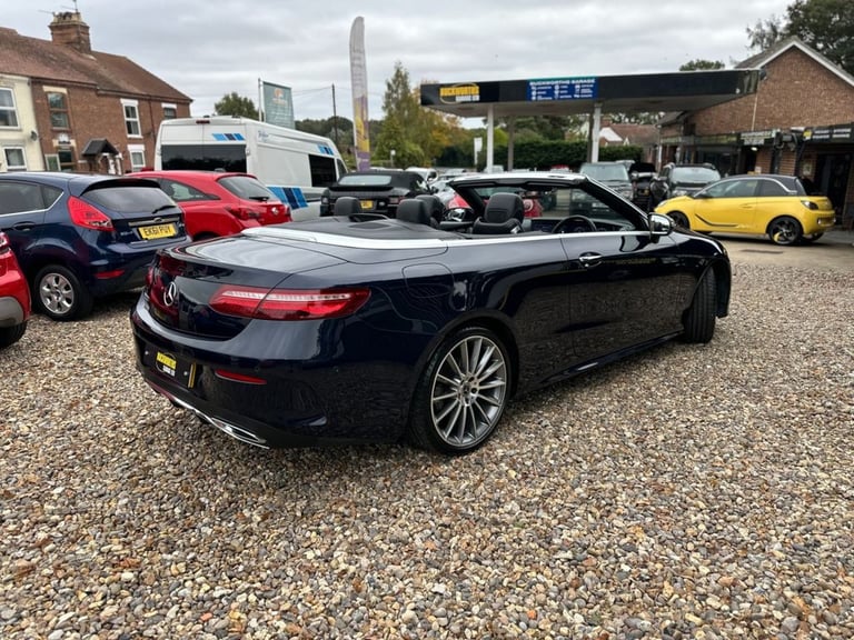 2019 Mercedes-Benz E-Class E220d AMG Line 2dr 9G-Tronic CONVERTIBLE DIESEL Automatic