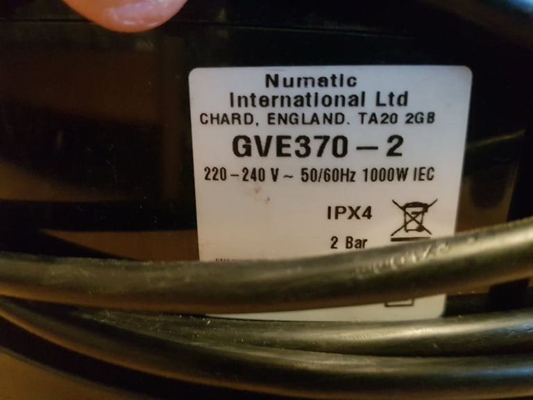 henry george Numatic gve370-2 Henry Hoover Corded Carpet Wet and dry Vacuum Cleaner n