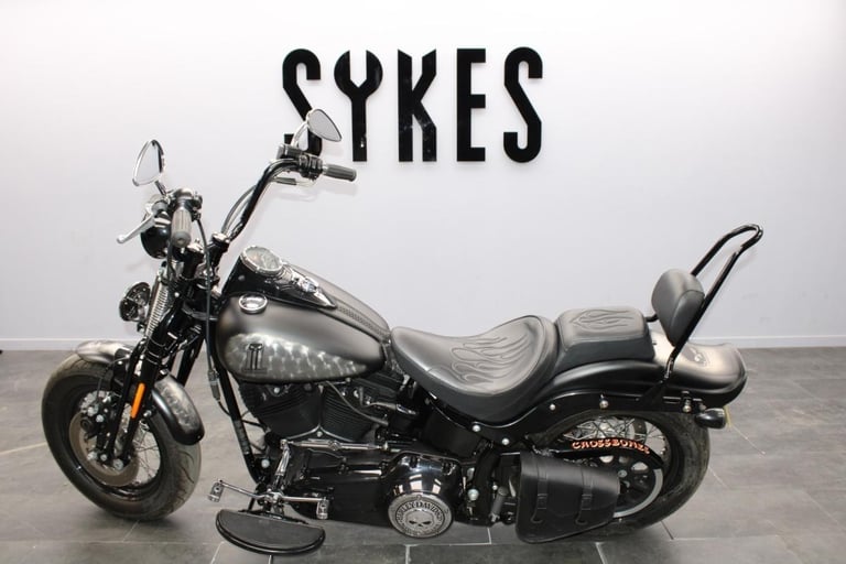2009 Harley-Davidson FLSTSB Softail Crossbones in Denim Black