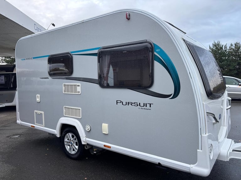 BAILEY PURSUIT 400-2 LIGHT WEIGHT CARAVAN WITH AUTO MOVER ..............NOW SOLD