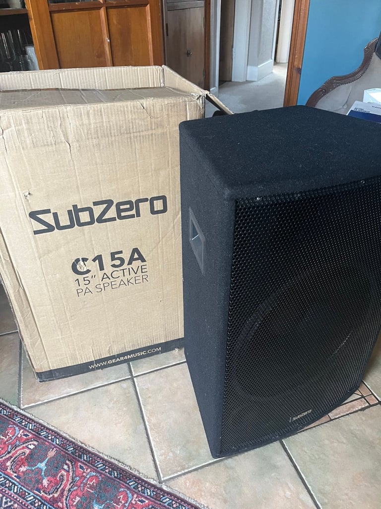 image for SubZero C15A PA monitor speaker