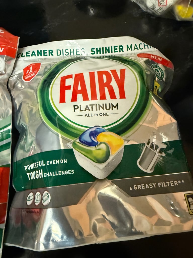 Fairy Platinum Plus All In One Dishwasher Tablets