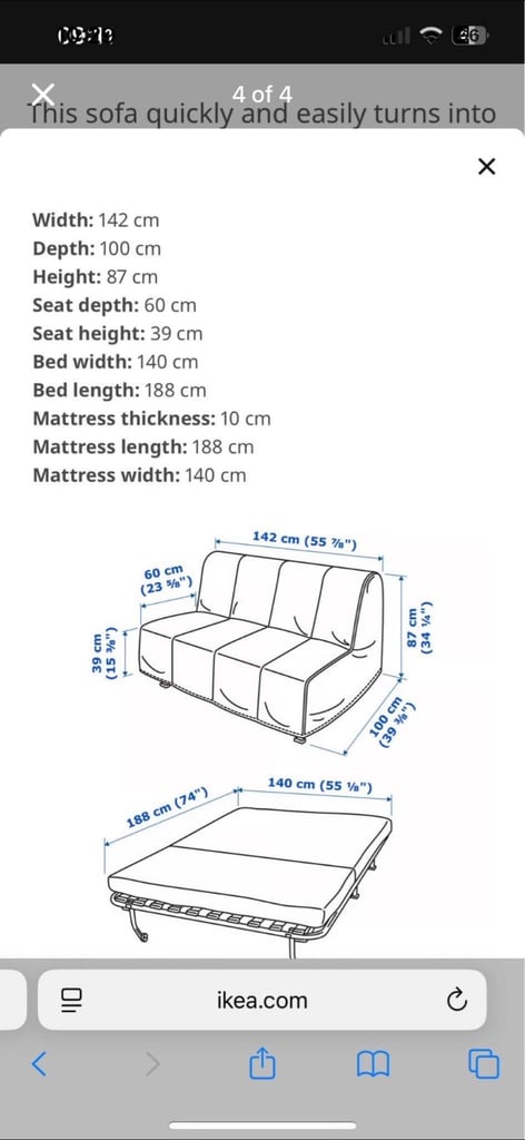 image for Sofa bed