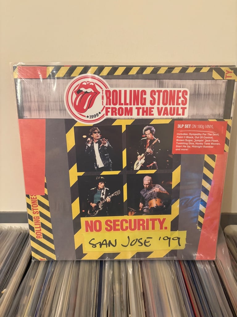 image for Rolling Stones  No Security. San Jose '99 3LP Album Vinyl Record Deluxe