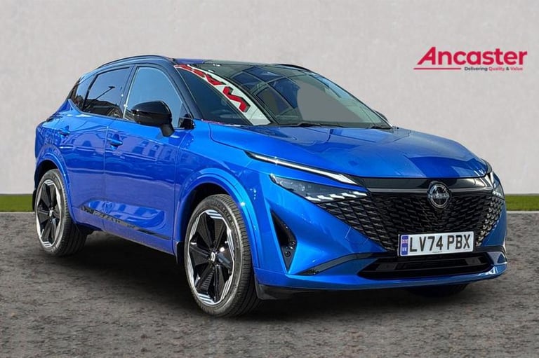 2024 Nissan Qashqai 1.3 DiG-T MH 158 N-Design 5dr Xtronic Automatic Hatchback Petrol Automatic