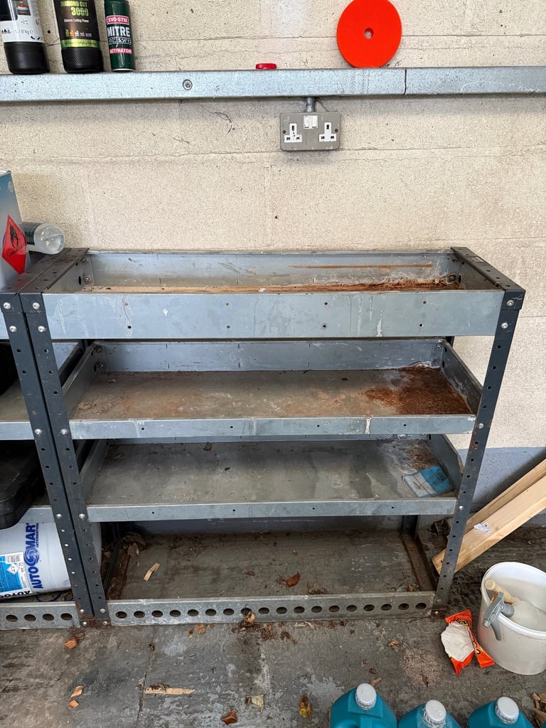 Metal Van Shelving