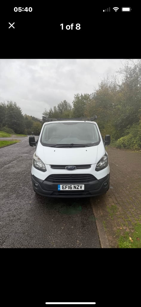 Ford, TRANSIT CUSTOM, Panel Van, 2016, Manual, 2198 (cc)