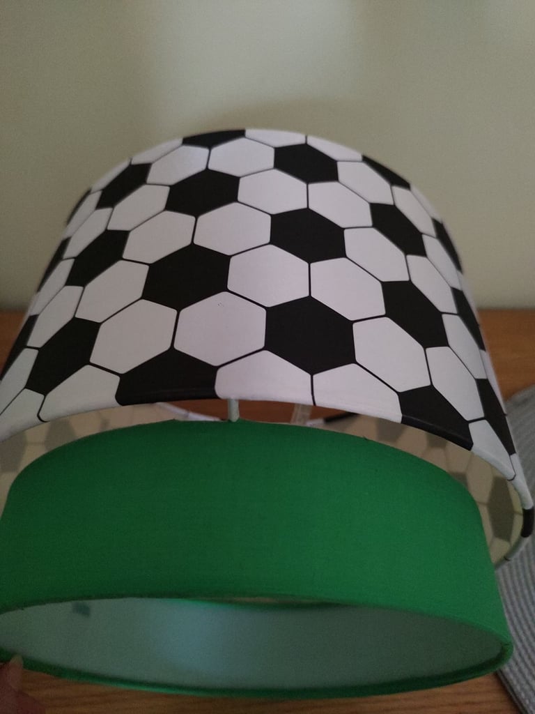 Lampshade football theme