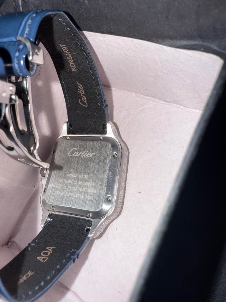 Cartier Santos diamond set 