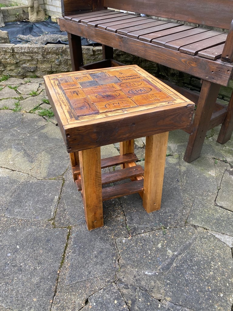 Unique one off garden table 