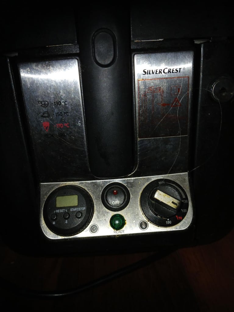 image for SilverCrest Deep Fat Fryer with Cool-Zone