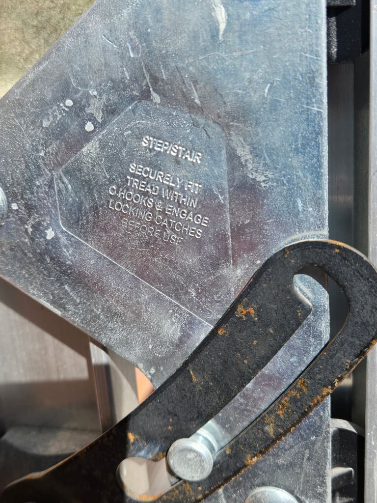 3 way domestic step ladders.