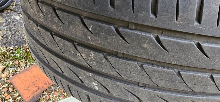 AUDI ALLOYS with tyres