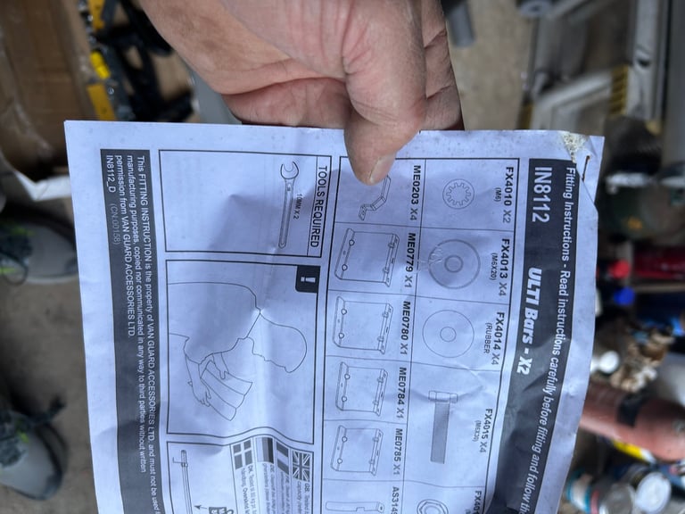 Ford connect van guard roof rack 