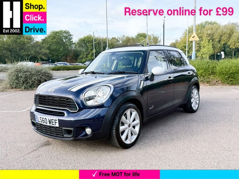 2010 MINI Countryman 1.6 Cooper S SUV 5dr Petrol Manual ALL4 Euro 5 (s/s) (184 ps) HATCHBACK Petr...