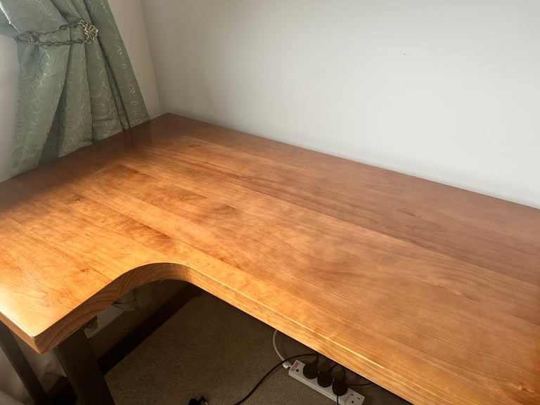 image for Solid wood corner desk 