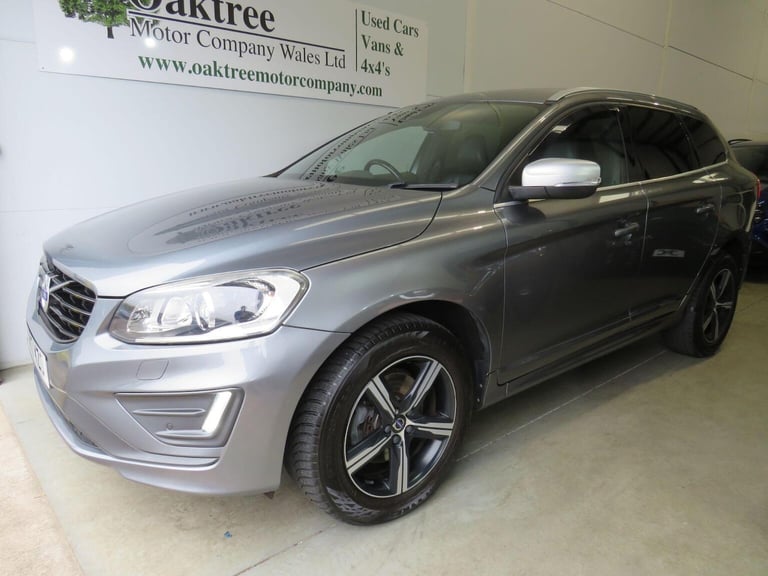 VOLVO XC60 2.4 D5 R-Design Lux Nav Auto AWD Euro 6 (s/s) 5dr Grey Auto Diesel 20