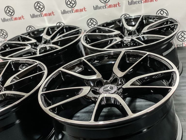 NEW 19" 20" MERCEDES 43AMG STYLE ALLOY WHEELS  5x112 DIAMOND CUT FINISH
