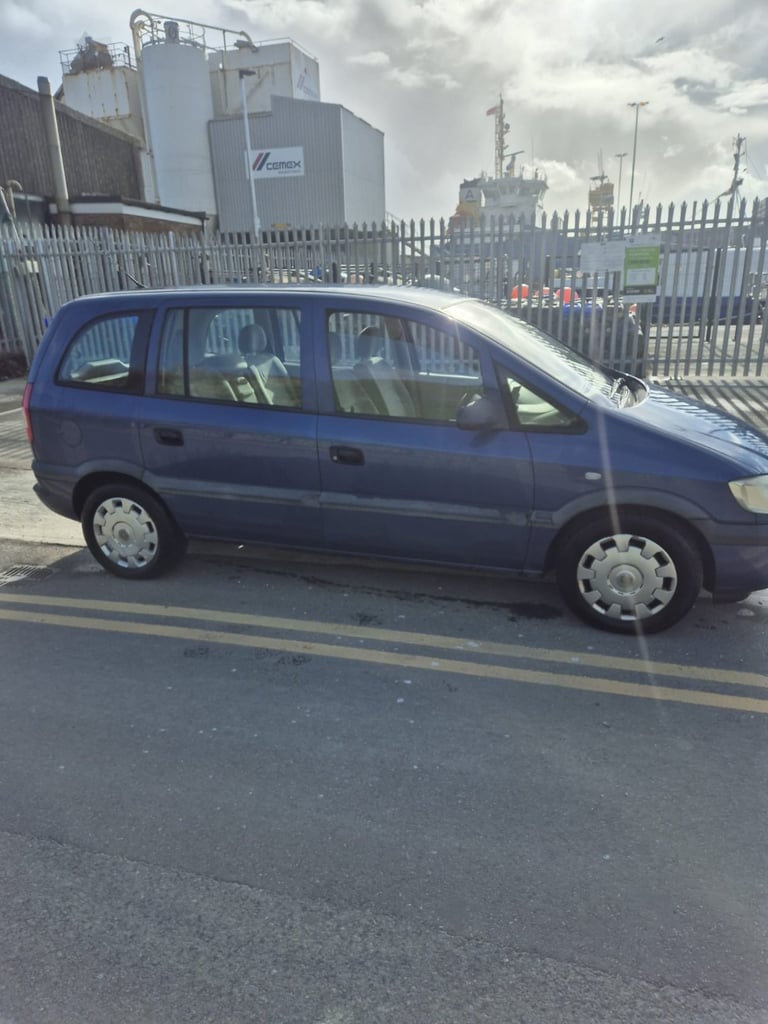 Vauxhall, ZAFIRA, MPV, 2002, Manual, 1598 (cc), 5 door
